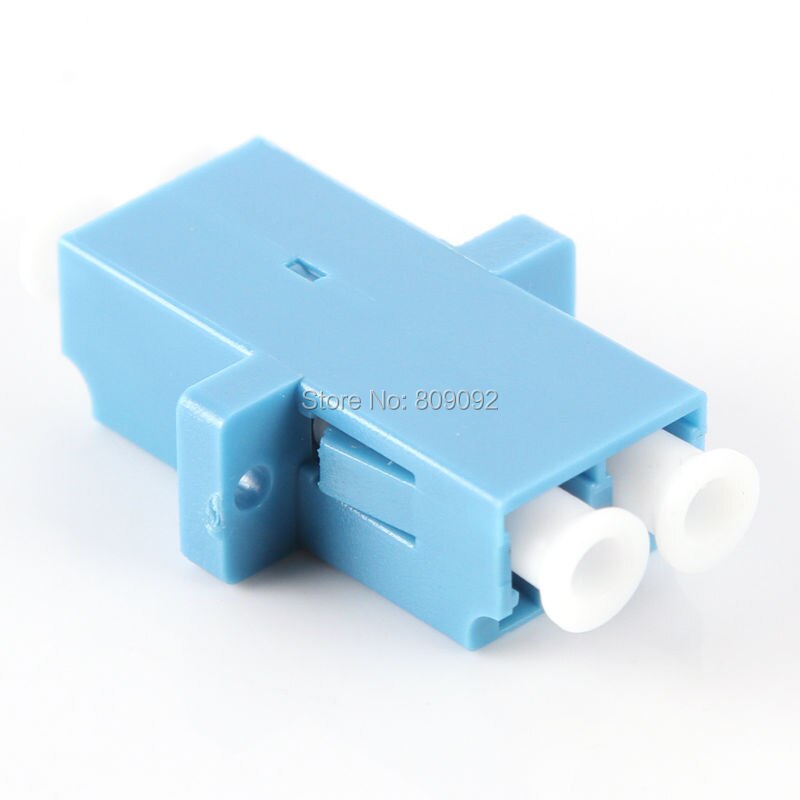 10pcs LC-LC Duplex Fiber Optic Adapter Optical Duplexer Connector Coupler