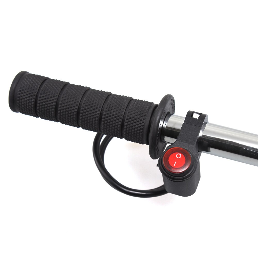 Interruptor de encendido y apagado Universal para manillar de motocicleta, botón de encendido y apagado para Moto, ATV, DC12V/10A, color negro