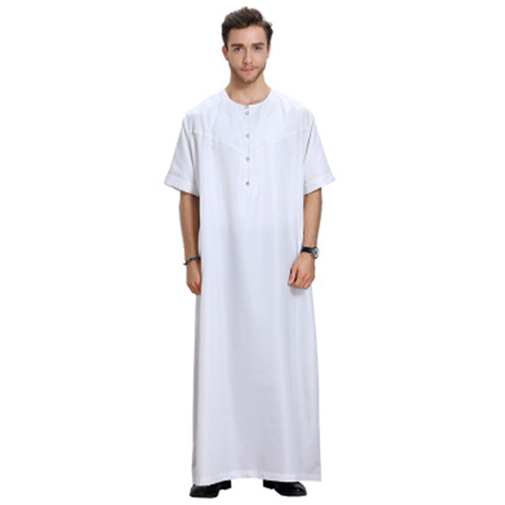 Abaya, Túnica musulmana, ropa islámica musulmana, disfraz tradicional para hombre