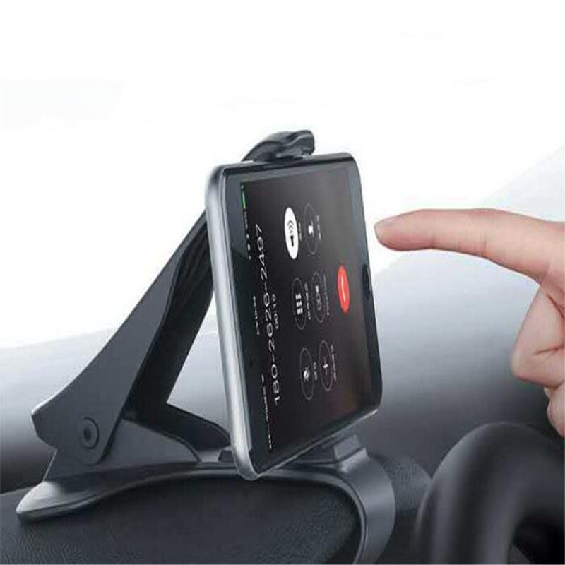 Universele Auto Telefoon Houder Gps Navigatie Dashboard Telefoon Houder Voor Mobiele Telefoon Clip Fold Houder Stand Beugel