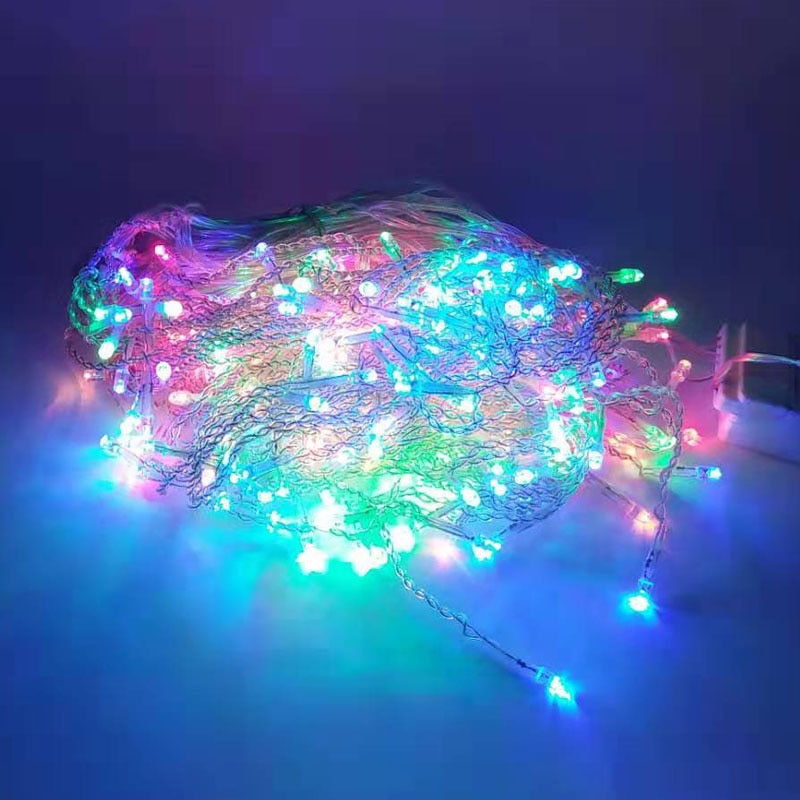 3.5x0.5/0.7m LED Icicle Curtain Light LED STRING Fairy Christmas Lights Garland For Home Party Garden Wedding Decoration