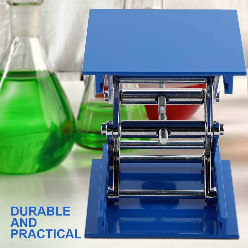 Aluminum Lifter Plate Table 100 Woodworking Machinery Engraving Laboratory Lifting Stand Manual Lift Platform Carpentry Tools