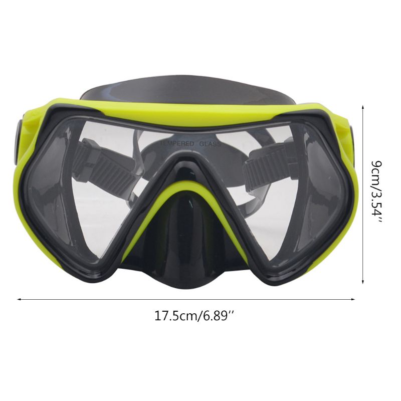 Adult Scuba Diving Mask Silicone Diving Goggle Underwater Salvage Diving Goggles 77HC