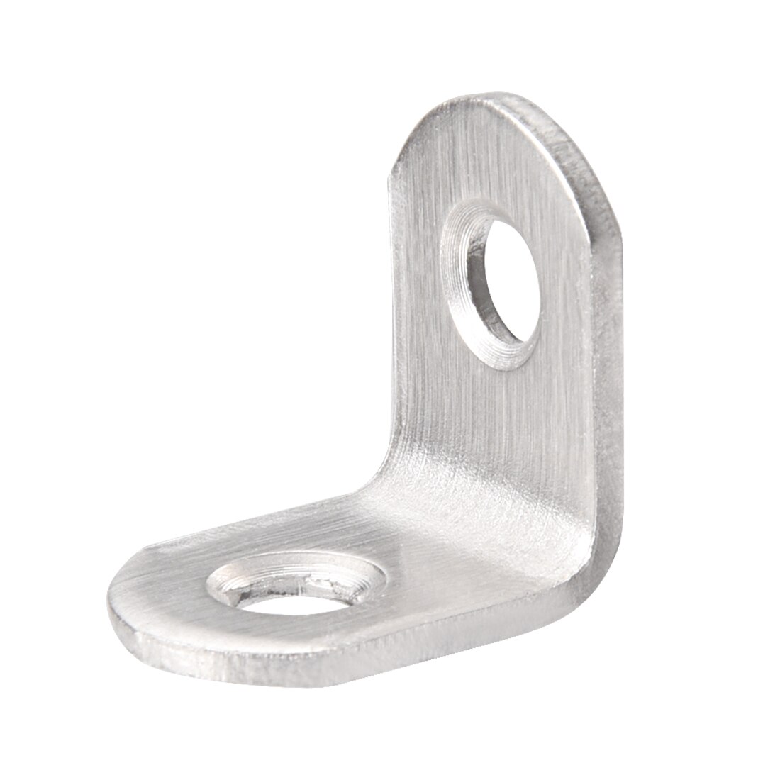 Uxcell uxcell 10 stk 20mm x 20mm x 16mm hjørne afstivning samling l form beslag fastgørelseselement rustfrit stål