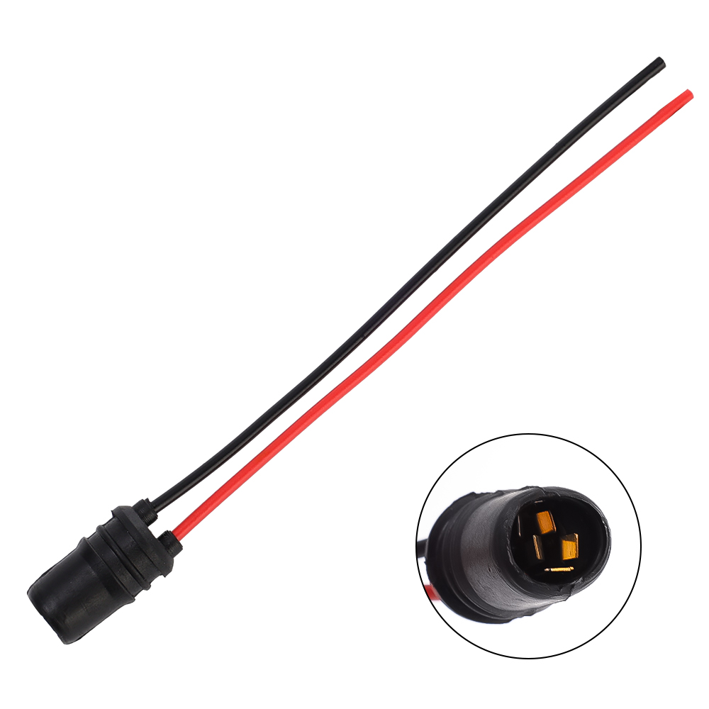 T10 car lamp socket bulb 147 rubber plug holder extension led lamp base holder wire adapter for  t10 w5w: Gold