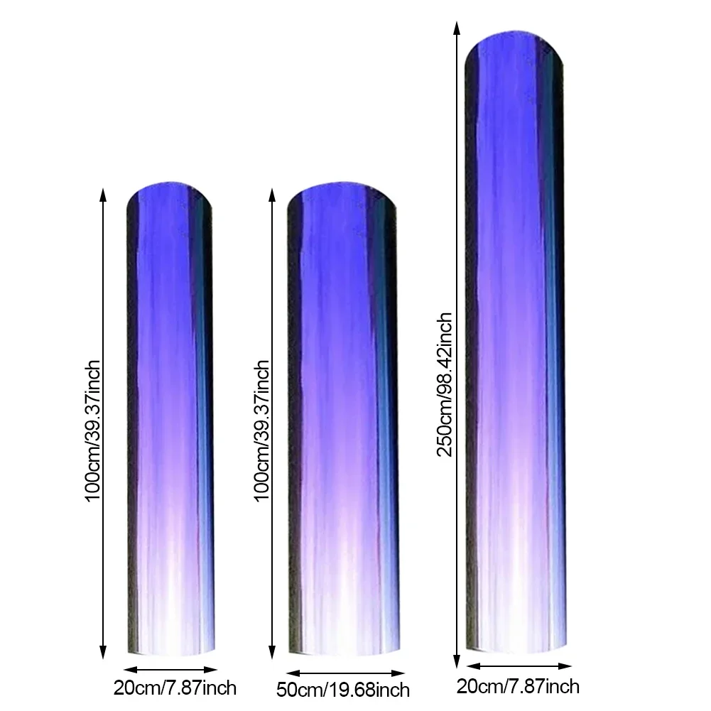Bil Solskærm Forrude Solskærm Protector Solar Vinduesfilm Varmeisolering Farveskiftende Film Universal 150x20cm