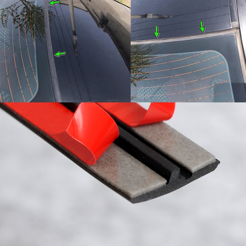 Gummi bil tätning auto tak vindrute tätning gummi skydd tätningslist ljudisolering fönster tätningar bil styling för bil