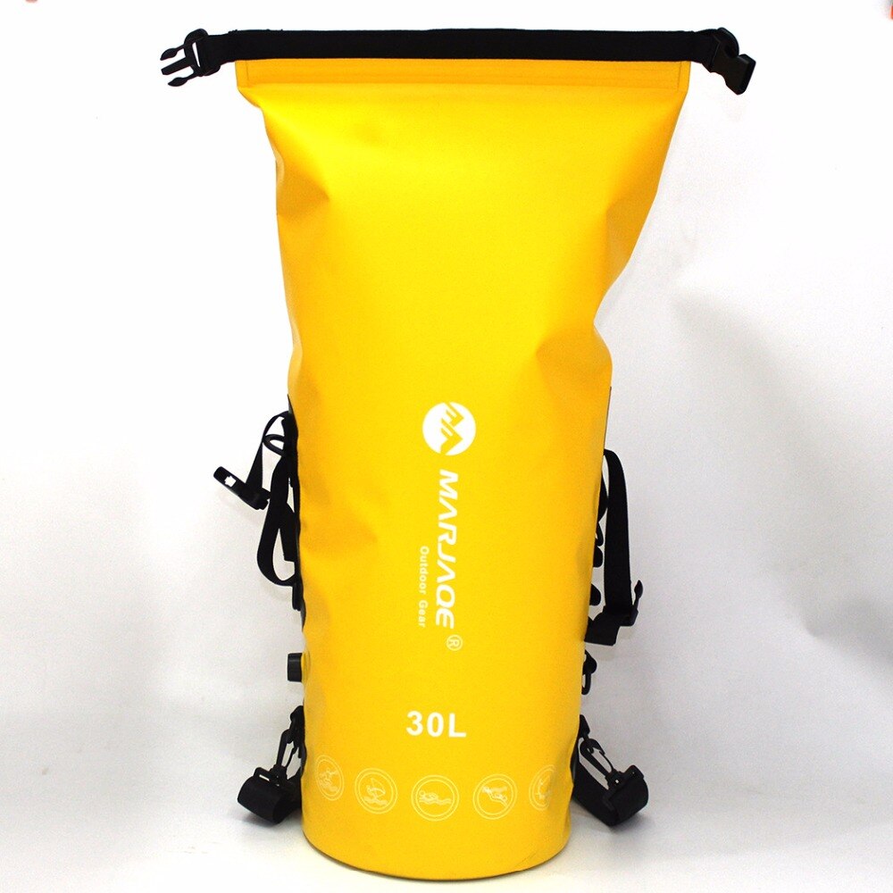 30L Inflatable Waterproof Bags River Trekking Storage Dry Sack Bag For Canoe Kayak Rafting Swimming Surfing Spelunking Backpack