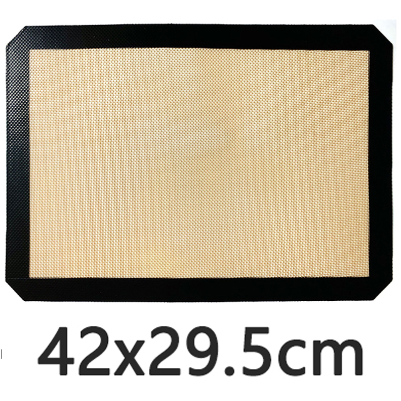 Siliconen Bakmat Non-stick Oven Vel Liner Bakkerij Keuken Bakvormen Accessoire Gereedschappen Gebak Macaron Pad Voor Koekjes: Rood