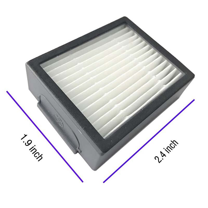 Rollo de cepillo, cepillo lateral de filtro de Hepa para iRobot Roomba i7 E5 E6 I Series, piezas de repuesto para aspiradora Robot, accesorios