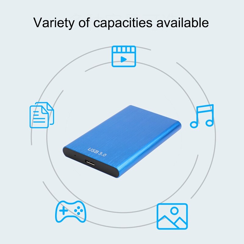 External Hard Disk HDD 2.5-Inch Portable USB3.0 External Mobile Hard Disk Storage For Desktop PC Laptop