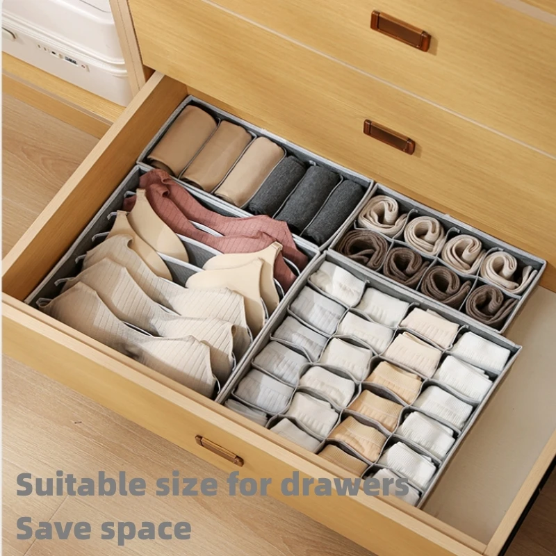 Kleding Organizer Broek Kleding Jeans Opbergdoos Garderobekast Organisatie Ondergoed Bh Sokken Compartiment Doosjes Kast
