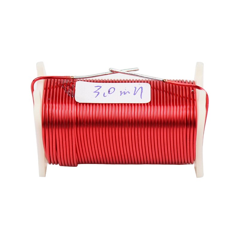 0,8mm Lautsprecher Überkreuzung Induktivität Kupfer 0,5 mh 1,0 mh 2,0 mh 3,0 mh Sauerstoff-freies Kupfer Frequenz Teiler spule 1PC