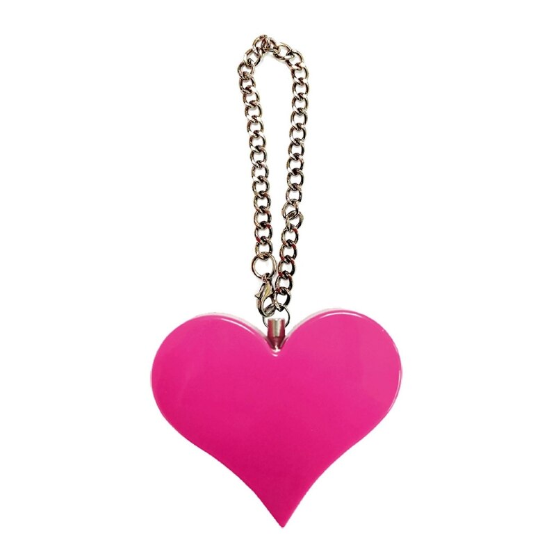 130DB Personal Alarm Attack Alarm Heart Shape Personal Security Alarm Keychain Emergency Self D efense Siren: PK