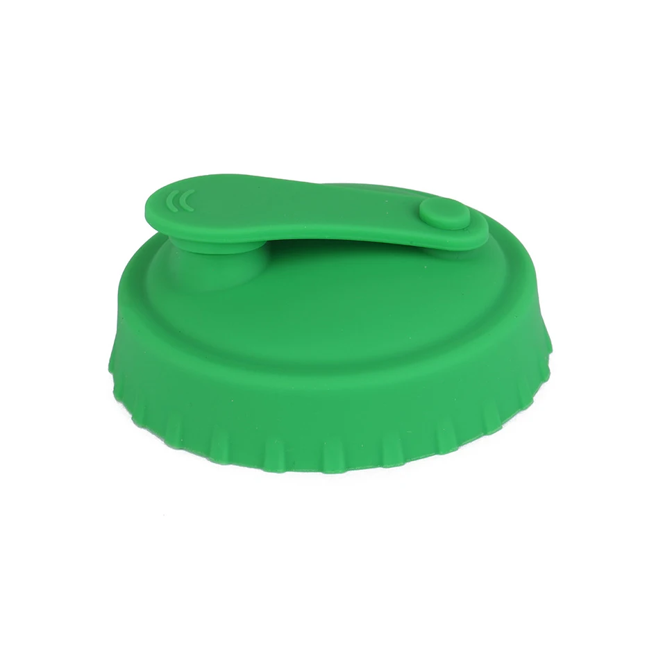 Tapa de lata de Soda de silicona de 6 colores, tapón de lata reutilizable para bebidas de cerveza, zumo, bebida de Coca-Cola, se adapta a latas estándar, lata protectora de Coca-Cola: Gris claro