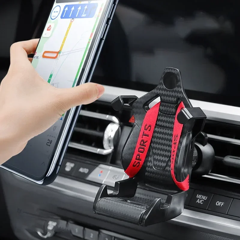 360 ° Telefoonhouder voor in de auto, autotelefoonhouder Mount Clip Mount Telefoonhouder, Auto Vent Telefoonhouder voor auto Mobiele telefoonstandaard Ontluchter