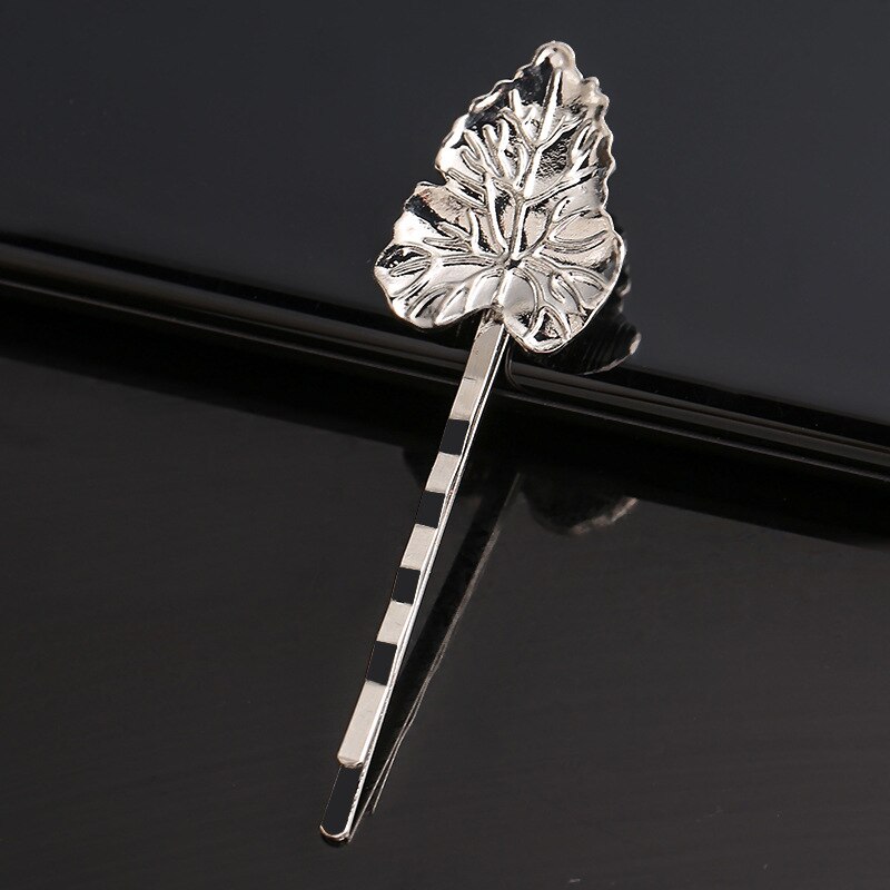 Geometrische Haarspangen, Haarspangen, Haarnadeln für Frauen und Mädchen, goldene Metall-Haarklammern, Haarschmuck, Kopfschmuck, Haarnadel, Kopfbedeckung: Ingwer