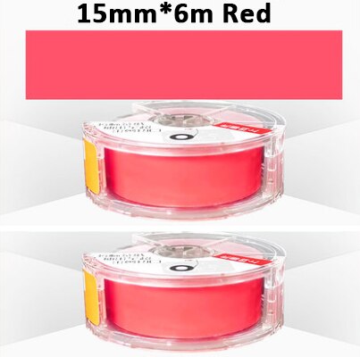 Seabird Mini Pocket Label Printer Bluetooth Portable Handheld Thermal Photo Printer for Home Use Mobile Phone Android and IOS: 2pcs Red color