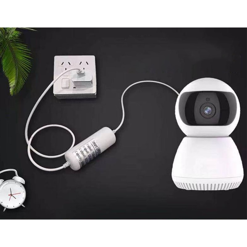 Uninterruptible Power Supply Mini Ups Battery Backup Monitor Standby Power Supply Suitable for Indoor 5V Devices