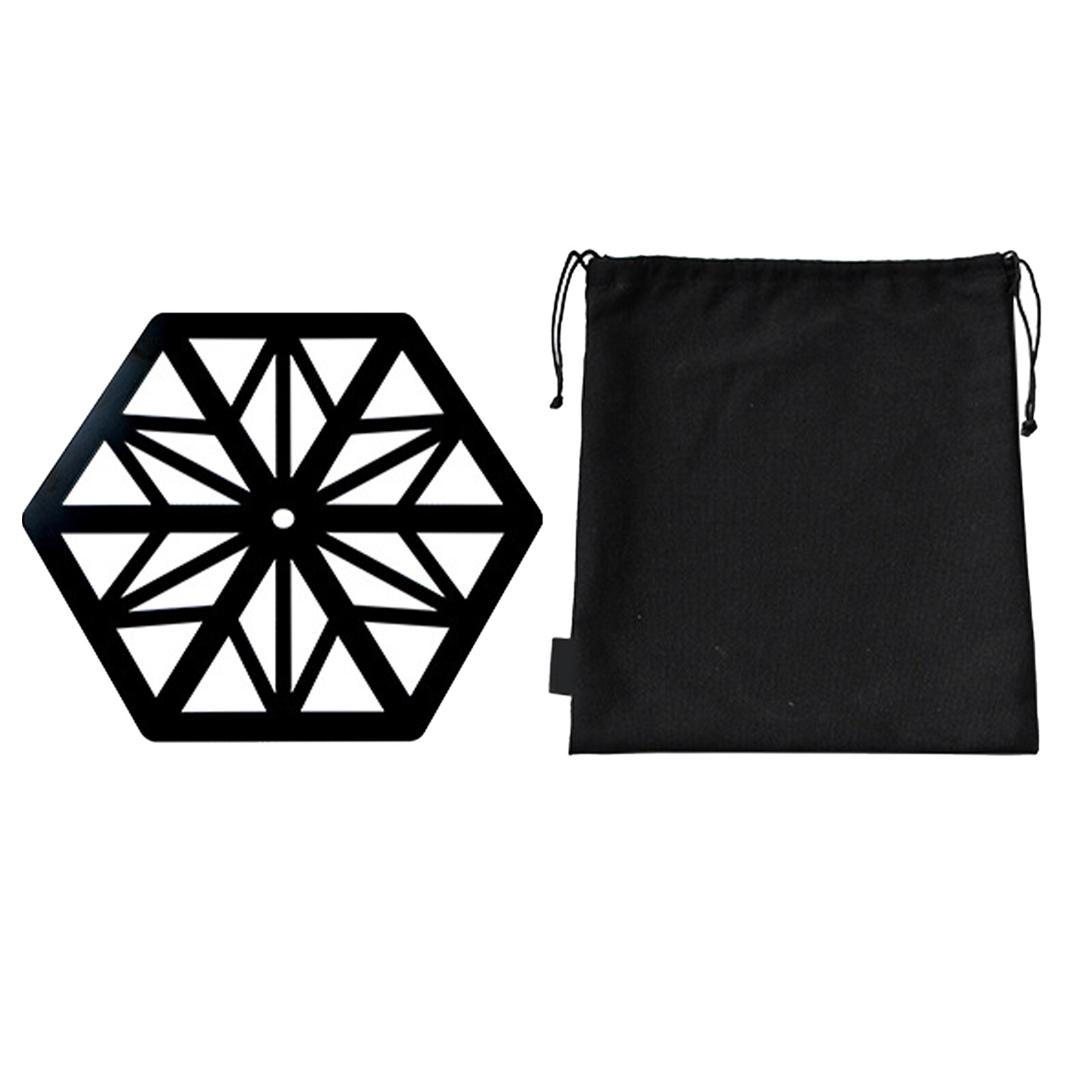 Small Durable Hanging Stainless Steel Home Outdoor Garden Picnic Light Pole Tray Table Board With Storage Bag Accessories