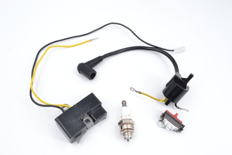2 Onderdelen Bobine Module Kit Bougie Set Voor Husqvarna 61 162 266 Jonsered 630 670 Kettingzaag Oude Type bobine Set