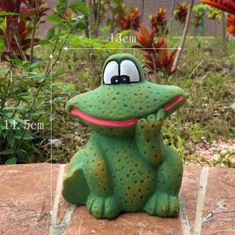 Rolnik człowiek żaba rzeźby ogrodowe roślina doniczkowa dekoracyjne rzeźby kreskówka żaba doniczka dekoracje ceramiczne ogrodnicze wystrój: C