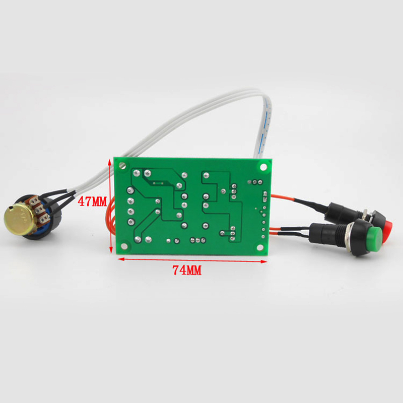 6 V/12 V/24 V 10A PWM dc motor controller zelf-reset vooruit & achteruit lineaire actuator gouverneur snelheidsregeling zelf-reset