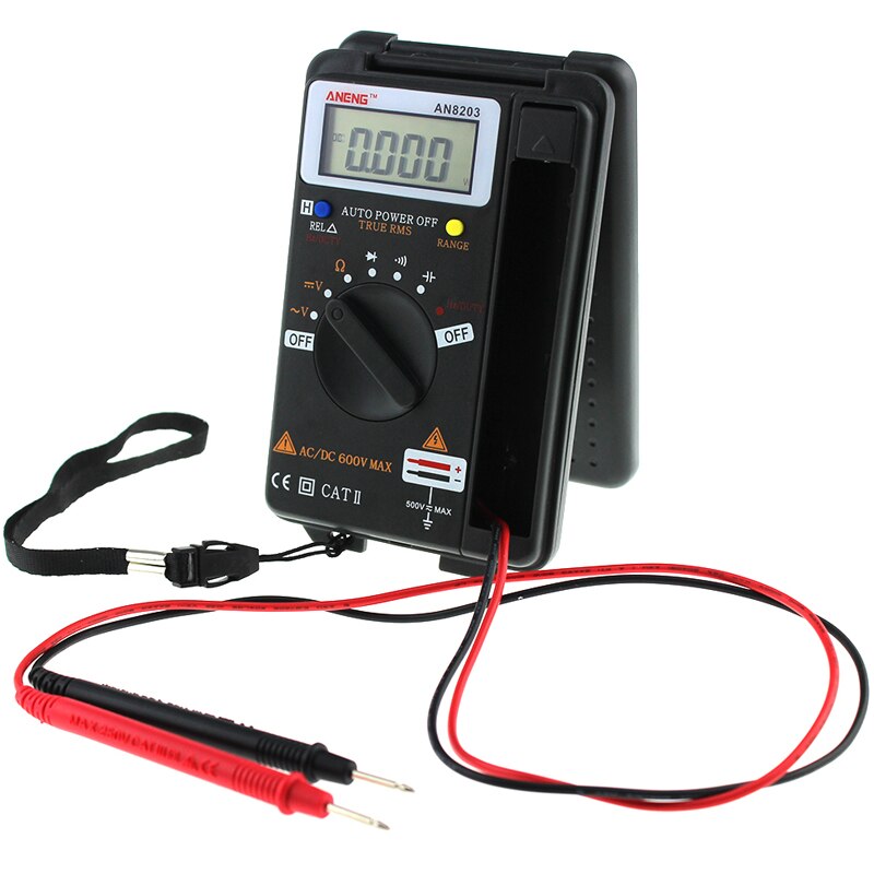 ANENG ein8203 Mini Digital-Multimeter 4000 zählt true rms Digital-Multimeter Tester Voltmeter batterie Tester multimetro Tester