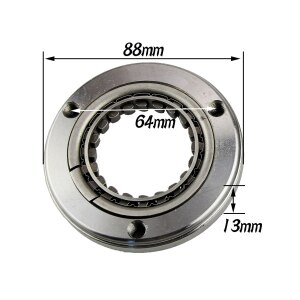 Kobling 172 startskive vandkølet  cf250 ch250 motor starter gear atv scooter del reparation qdp -cf250: Centrum