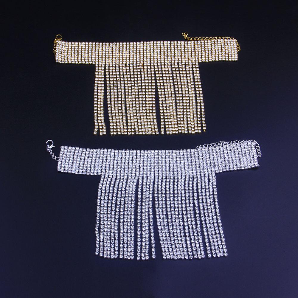 1 pièces breloque brillant strass Long gland cheville Bracelets pour femme mariage pieds nus sandale cheville plage mariée pied chaîne