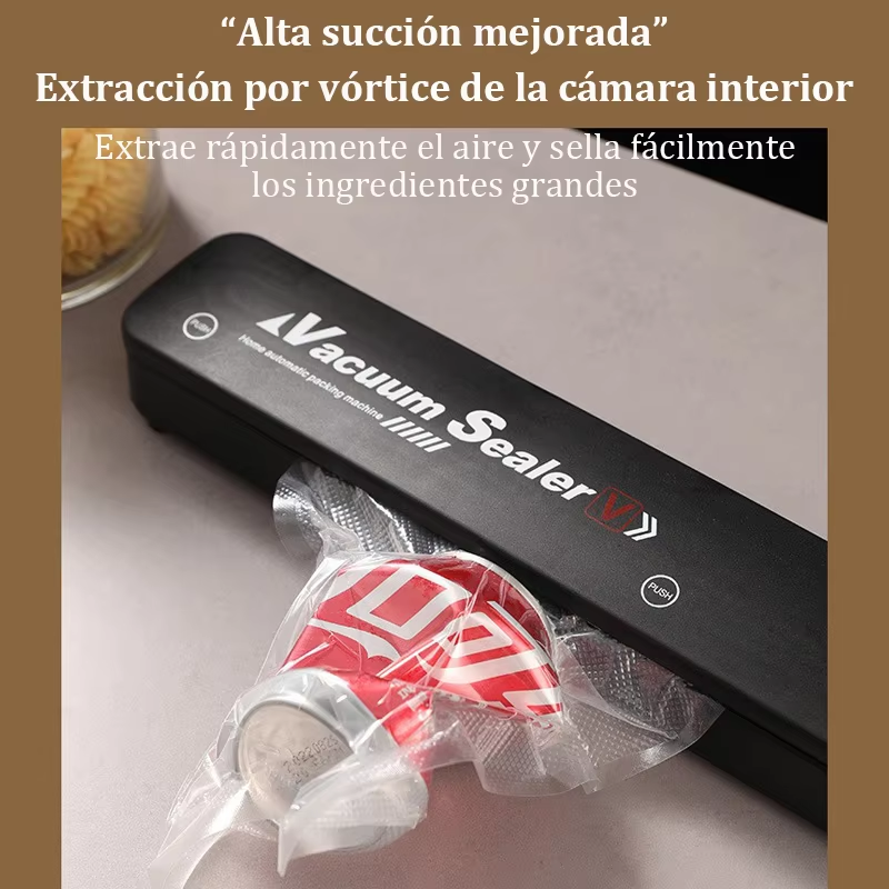 2025 220 V/110 V elektrische vacuüm kit verpakkingsmachine, met vacuümzak link huishoudelijke voedsel verse zwarte vacuüm sluitmachine