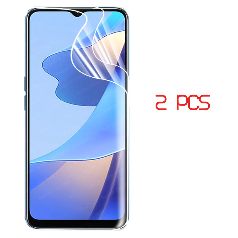 4 In 1 Hydrogel Film Op De Voor Oppo A54s Screen Protector Film Voor Oppo A54s 6.52 &quot;CPH2273 Beschermende veiligheid Film Niet Glas: 2 X front Film