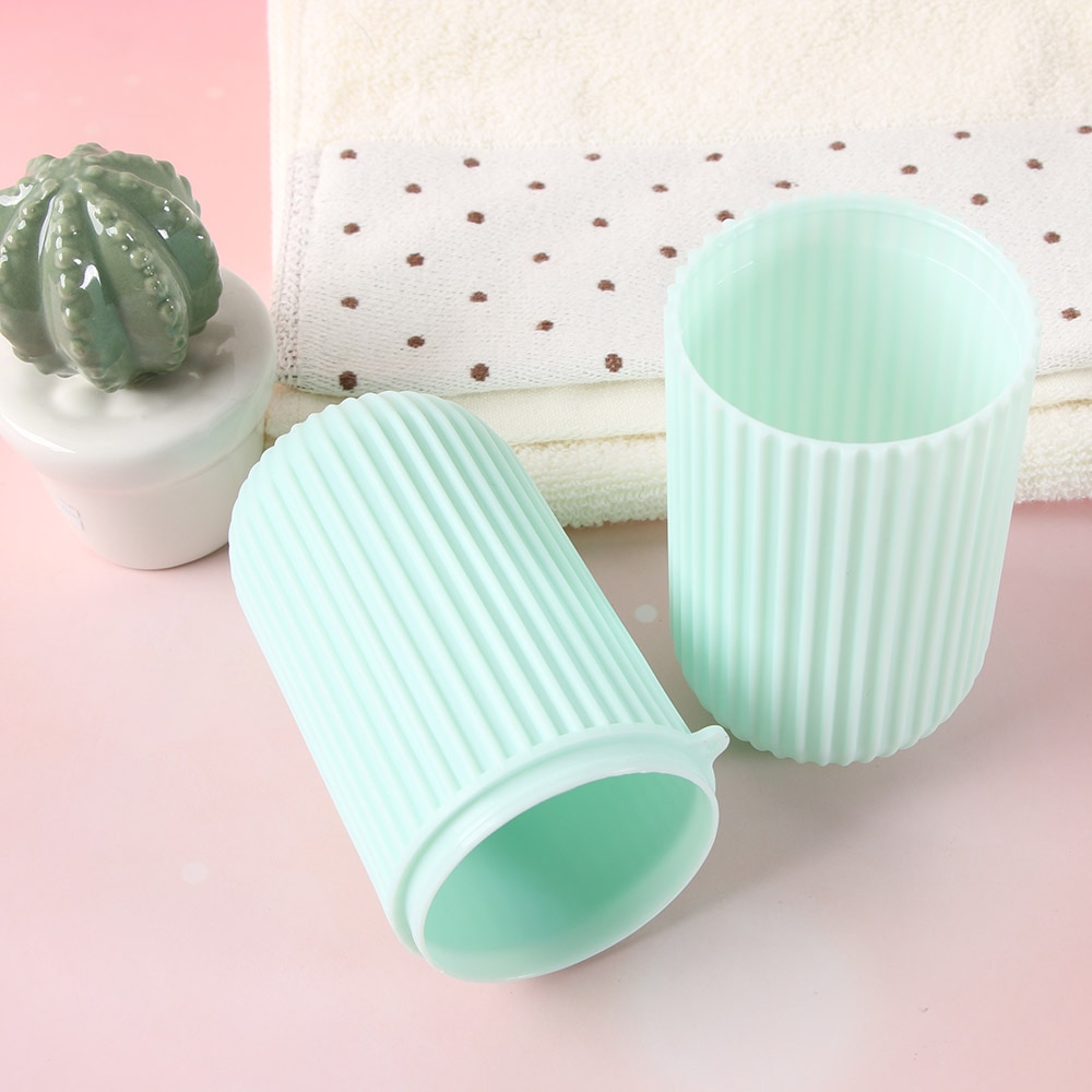 1Pc Toothbrush Storage Box Portable Toothbrush Holder Cover Toothpaste Case For Home School Travel Container