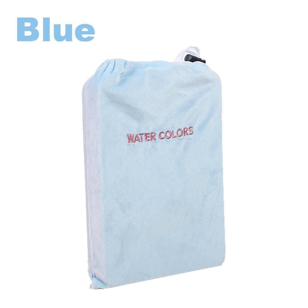 Art Supply 36 Kleur Aquarel Kunstenaar Verf Set Met Plastic Palet Deksel Case Penseel: Blue