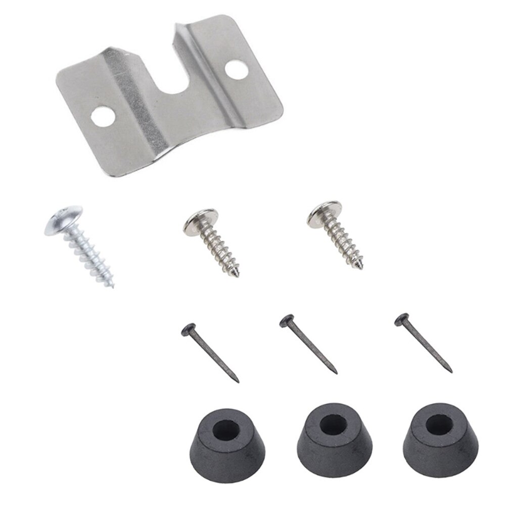 10PCS Dartboard Mounting Bracket Kit Wall Hanging Portable Dart Board Set with 3 Pads for Cabinet Wall