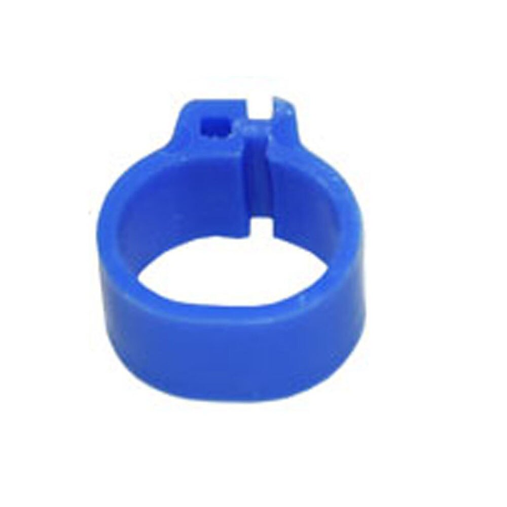 100 Stück Vogel-Fußringe, Innendurchmesser 10 mm, Breite 7 mm, Kunststoff-Clip-Ring, Taube, Taube, Wachtel, Fußring, Bauernhoftier-Träger