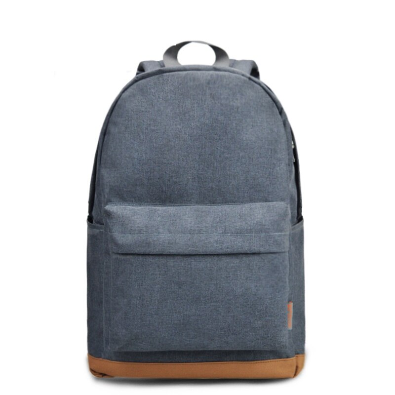 TINYAT Men Male Canvas Backpack Gray Casual Rucksacks 15inch Laptop Backpacks College Student School Bag Backpack Women Mochila