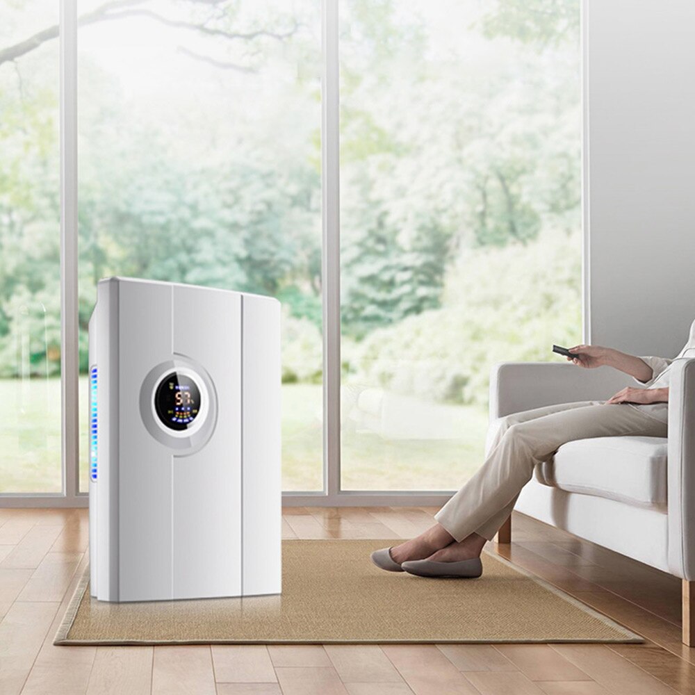 Household Dehumidifier Remote Control Mute Basement Dehumidifier Bedroom Dehumidification Machine Moisture Absorber Dry