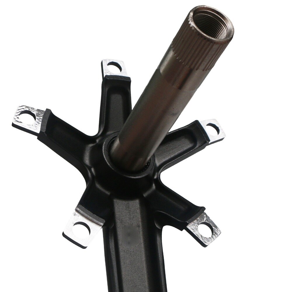 130BCD Fiets Crankstel 130 Bcd 152 165 170 Lengte Krukken Set Racefiets Hollow Integrale Crank Arm Vouwfiets Bb trapas