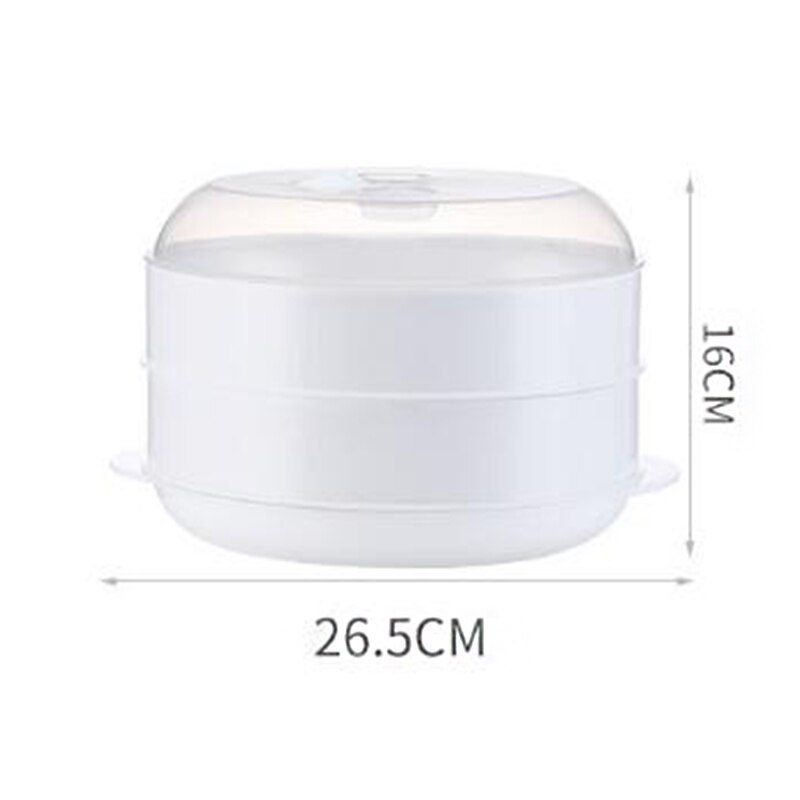 1 Uds., vaporera para microondas, sin BPA, olla de vapor para cocinar, vegetales, cocedor de vapor para marisco