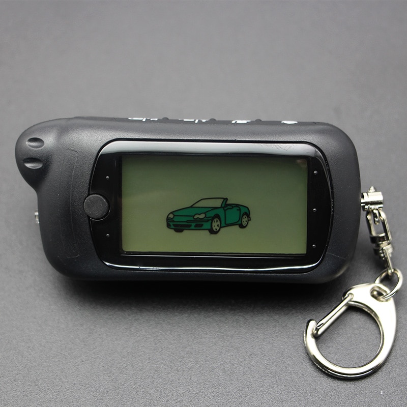 Z5 LCD Remote Controller Key Fob Chain For Tomahawk Z5 Z3 2-way car alarm system LCD remote Starter Tomahawk Z5
