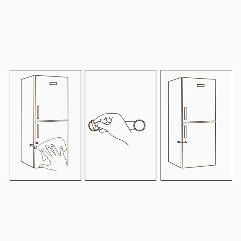 Multipurpose Portable Children Safety Lock Plastic Cabinet Locks Extended Baby Door Buckle Protection Cabinet Security Lock
