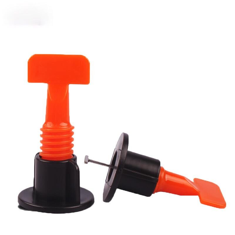 Tile Positioning Leveler T-shaped Tile Leveler with Wrench Mason's Auxiliary Tool for Repeated Needle Changes