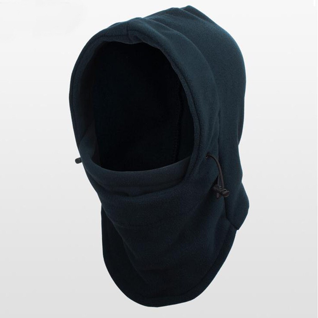 6 In1 Hals Heren Outdoor Fleece Warmer Hoed Muts Fleece Hood Ski Masker Warm Helm Warme Muts Voor mannen Fall Fleece Hoeden 2: NY