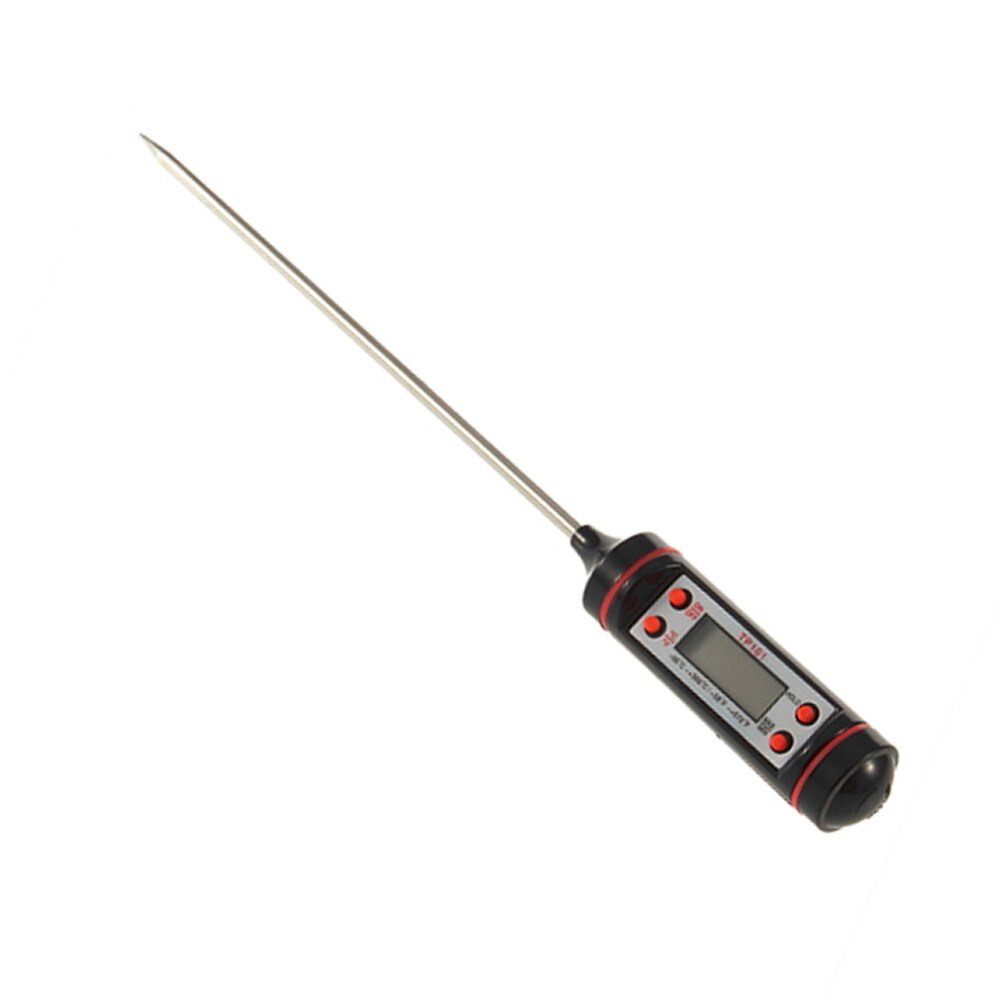 Digital Cooking Thermometer Food Probe Meat Kitchen BBQ Selectable Sensor Gauge Heat Indicator