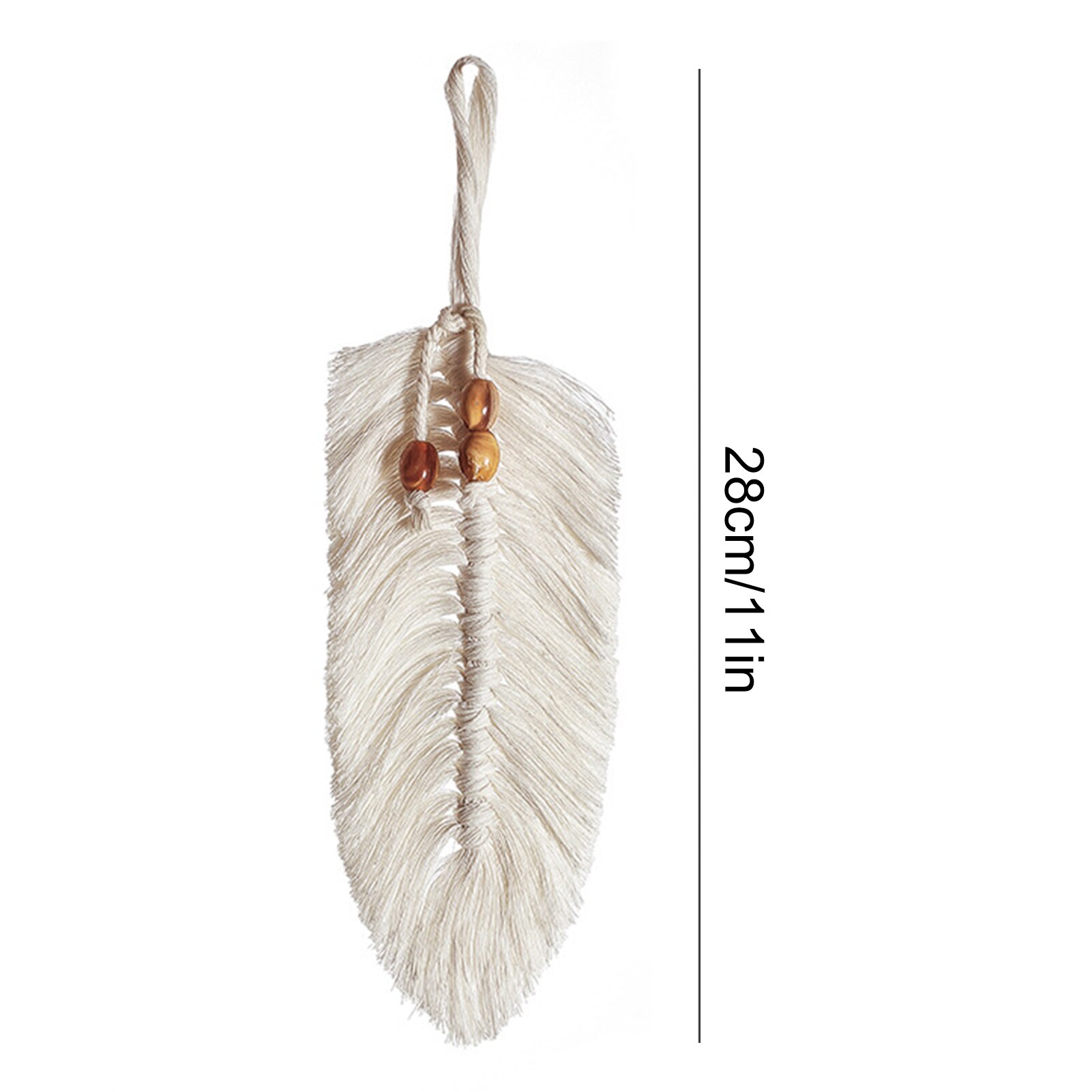 Boho Macrame Wall Hanging Leaf Tapestry Decor Bohemian Tassel Chic Home Living Room Bedroom Headboard Decoration Accessories: B 1PC