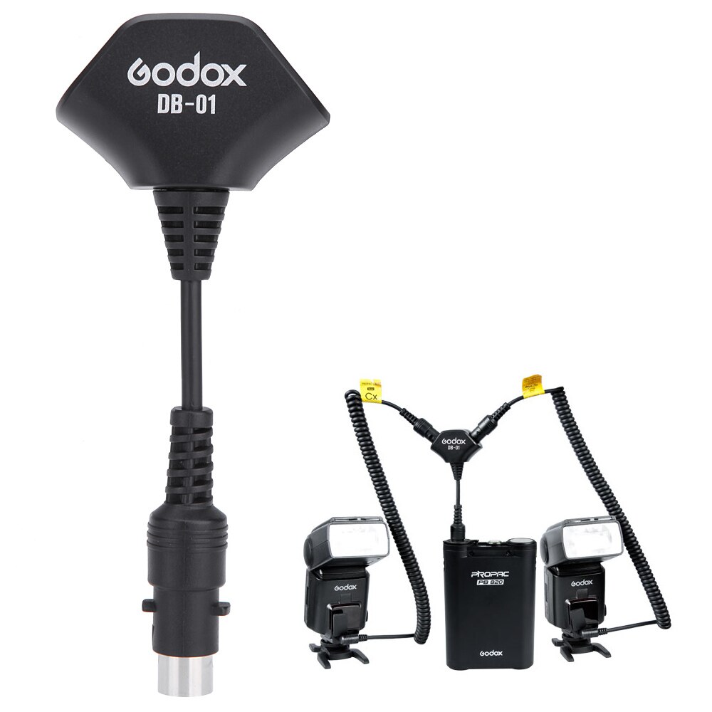 Godox db -01 et-til-to kabel y adapter til godox propac power pack  pb960 pb820 ad360 ad180