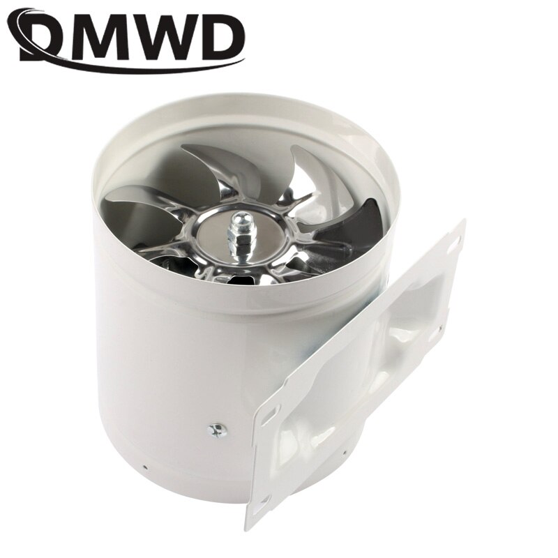 DMWD 6 Inch Mini Metal Exhaust Fan Duct Air Ventilator Extractor Kitchen Toilet Ceiling Bathroom 6'' Ventilation Blower Booster