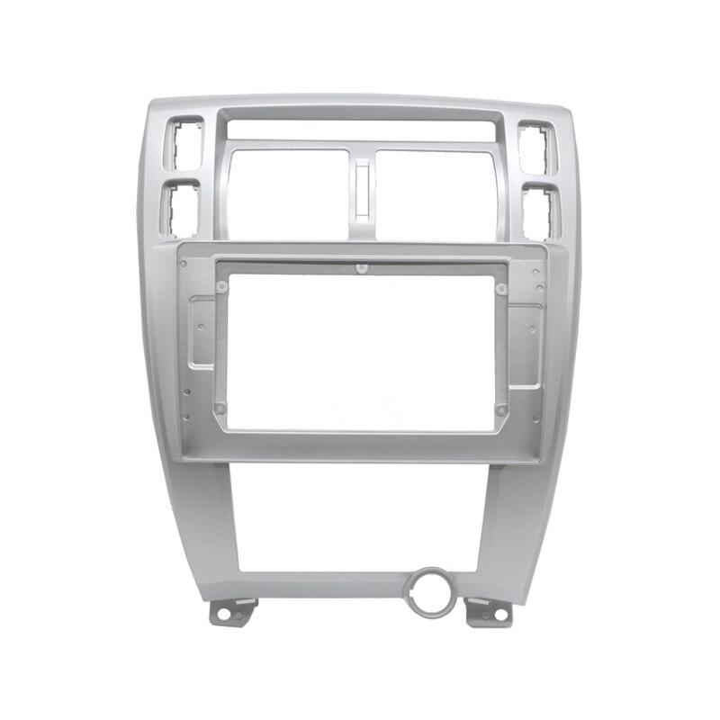 2 Din Android Head Unit Car Radio Frame Kit For HYUNDAI TUCSON 2006 Auto Stereo Dash Fascia Trim Bezel Faceplate: Auto AC / 10.1 inch