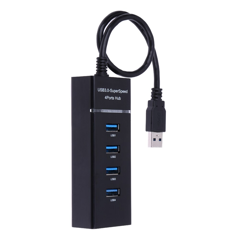 4 Poorten USB3.0 Hub Splitter Met Super Speed Overdrachtsnelheid Tot 5Gbps Voor PS4/Slim/Pro/Xboxone Compatibel Met Usb 2.0 & 1.1